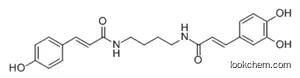 Molecular Structure of 1138156-77-0 (N-p-coumaroyl-N'-caffeoylputrescine)